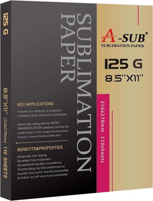 A SUB sublimation paper