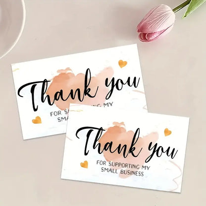 thank you card style A 30pc