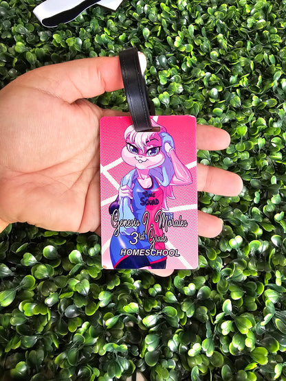Luggage tag Sublimation MDF Double-sided