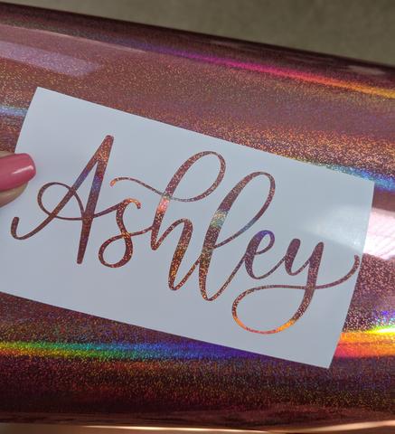 sparkle mermaid pink adhesive vinyl