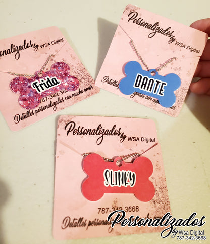 Sublimation dog tags