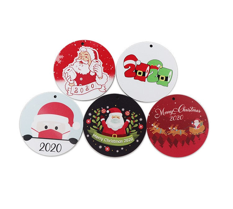 Sublimation round circle ornaments 3"