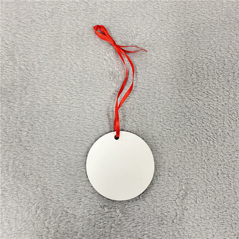 Sublimation round circle ornaments 3"