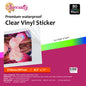 Printable clear vinyl sheets waterproof